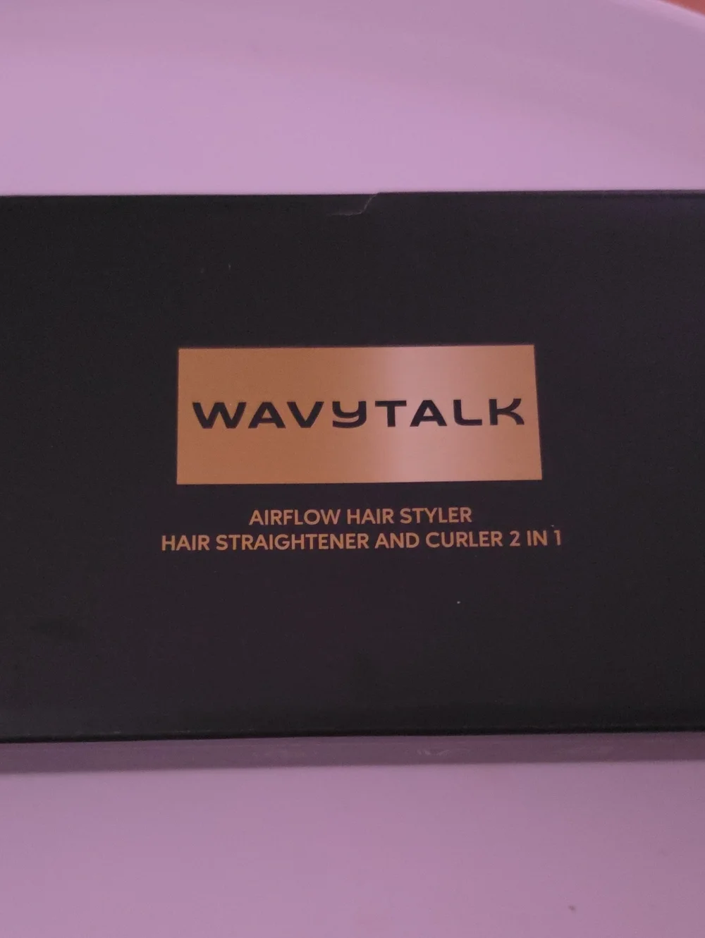WAVYTALK Airflow Hair Styler - 2-in-1 Straightener & Curler